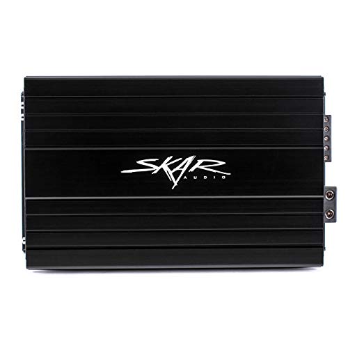 Product Cover Skar Audio SKv2-1500.1D Monoblock Class D MOSFET Competition Grade Subwoofer Amplifier, 2200W Max Power