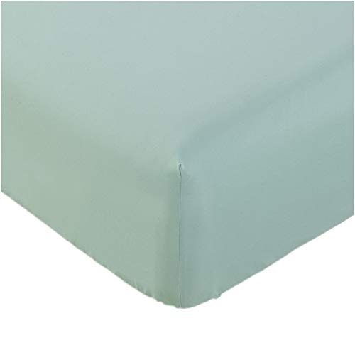 Product Cover Mellanni Fitted Sheet Twin Spa-Mint - Brushed Microfiber 1800 Bedding - Wrinkle, Fade, Stain Resistant - Hypoallergenic - 1 Fitted Sheet Only (Twin, Spa Mint)