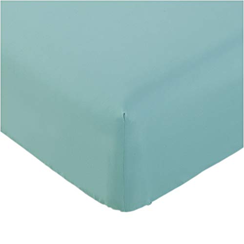 Product Cover Mellanni Fitted Sheet King Baby-Blue - Brushed Microfiber 1800 Bedding - Wrinkle, Fade, Stain Resistant - Hypoallergenic - 1 Fitted Sheet Only (King, Baby Blue)