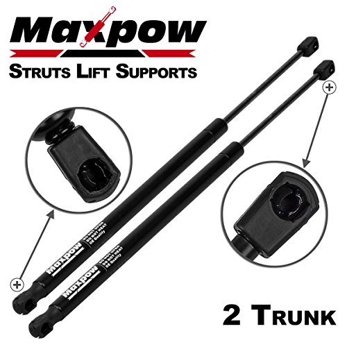 Product Cover Maxpow 6803 Compatible With Ford Mustang 1994 1995 1996 1997 1998 1999 2000 2001 2002 2003 2004 Rear Trunk Lift Supports Struts Shocks Springs Props (With Spoiler)
