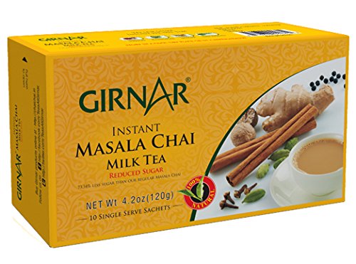 Product Cover Girnar Instant Chai (Tea) Premix With Masala Unsweetened, 10 Sachet Pack