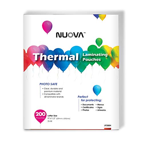 Product Cover Nuova Premium Thermal Laminating Pouches, 9