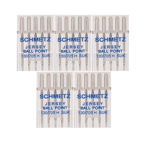 Product Cover 25 Schmetz Jersey Ball Point Sewing Machine Needles 130/705 H SUK Size 90/14