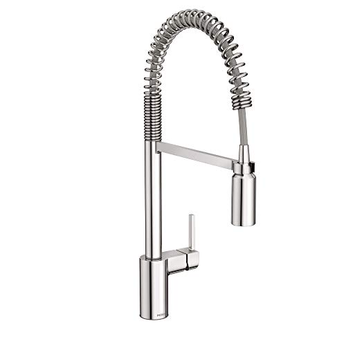 Product Cover Moen 5923 Align One-Handle Pre-Rinse Spring Pulldown Kitchen Faucet with Power Clean, Chrome