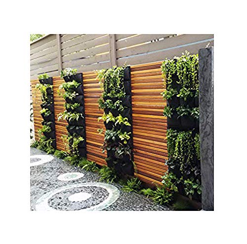 Product Cover Delectable Garden 12 Pocket Hanging Vertical Garden Wall Planter For Yard Garden Home Decoration