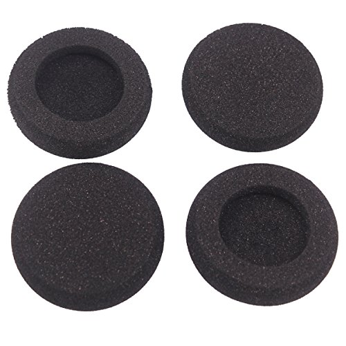 Product Cover Bingle Ear Cushions Foam Replacement for Plantronics Supra Plus Encore and Most Standard Size Office Telephone Headsets H251 H251N H261 H261N H351 H351N H361 H361N (4 Pack)(BEC-FM4)