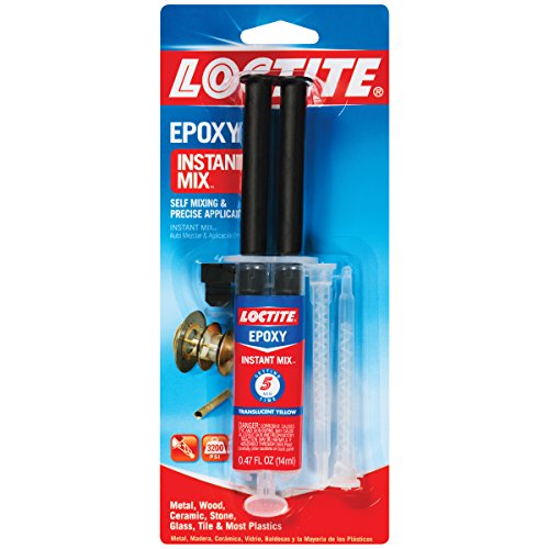 Product Cover Loctite 1365868-6 Epoxy Five Minute Instant Mix, 0.47 fl. oz. Syringes (Case of 6)