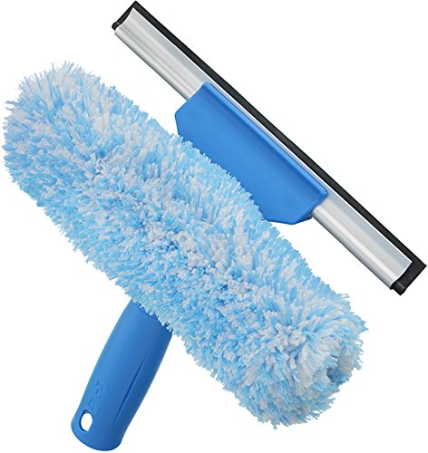 Product Cover Unger Professional Microfiber Window Combi: 2-in-1 Professional Squeegee and Window Scrubber, 6