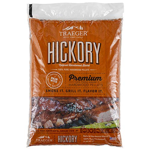 Product Cover Traeger PEL319 Hickory 100% All-Natural Hardwood Grill Pellets