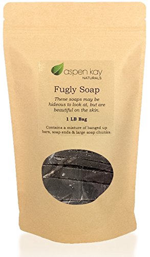 Product Cover Dead Sea Mud Soap, 1 Pound Bag of Fugly Soap, a Mixture of Banged Up Bars, Soap Ends & Soap Chunks. 100% Natural & Organic Soap.