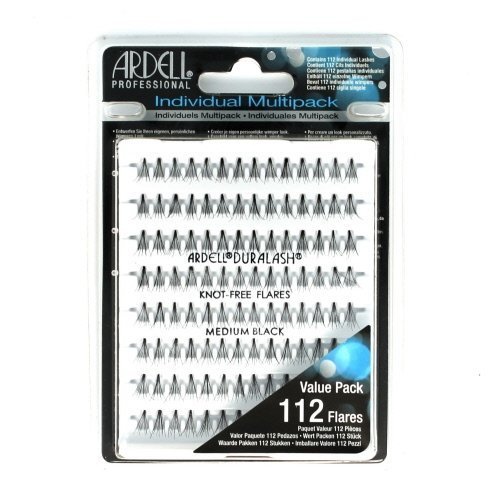 Product Cover 2 Set of 112 Ardell Multipack Individual Lashes, Knot-Free Medium bundled by Maven Gifts