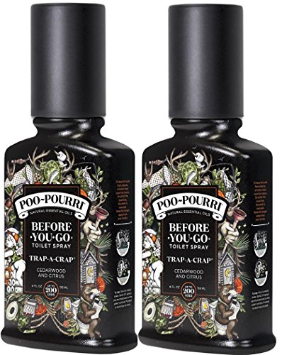 Product Cover Poo Pourri Trap a Crap Before You Go Spray 4 oz - 2 Pack