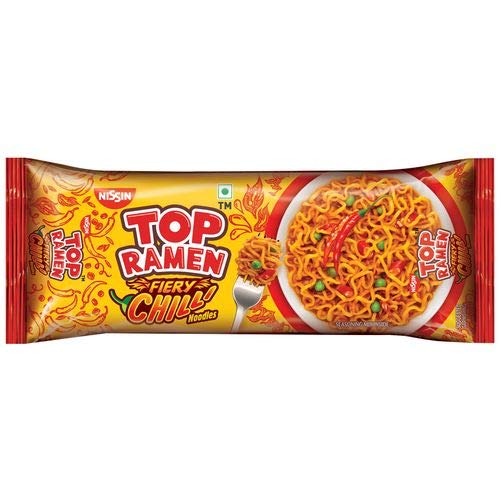 Product Cover Top Ramen Fiery Chilli Noodles, 280g