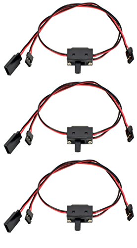 Product Cover Apex RC Products 3 Pack - JR / Spektrum / Hitec Style 3 Way On/Off Switches 1056