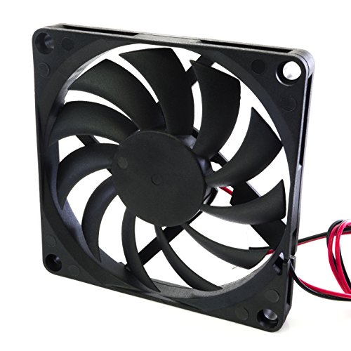 Product Cover Maker Girl USA DC Case Fan Brushless 80mm x 80mm x 10mm 12V Quiet Output 8010