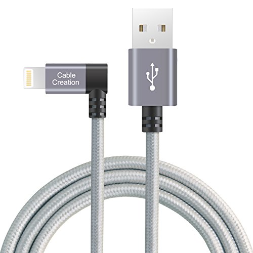 Product Cover Lightning to USB Data Sync Charge Cable, CableCreation 4 Feet [MFi Certified] Compatible iPhone X/8/8 Plus/7/7 Plus, iPad, Space Gray, 1.2 M