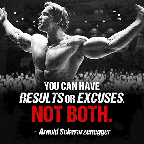 Product Cover bribase shop Arnold Schwarzenegger Inspiration Bodybuilding Poster 36 inch x 24 inch / 20 inch x 13 inch