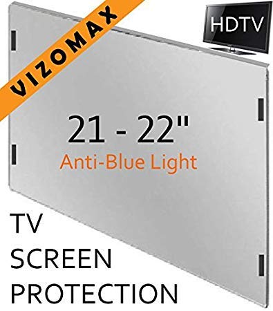 Product Cover 21 - 22 inch Anti-blue Light Vizomax Computer Monitor / TV Screen Protector Filter for LCD, LED & Plasma HDTV