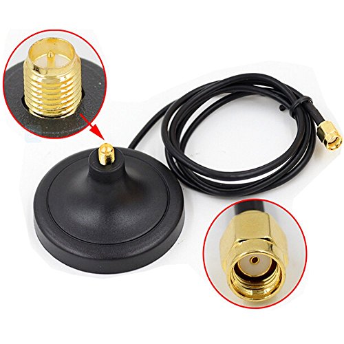 Product Cover HUACAM HCM35N Wi-Fi Antenna Magnetic Stand Base RP SMA Connector with 3m Extension Cable