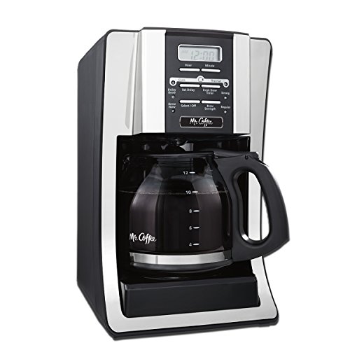 Product Cover Mr. Coffee 12-Cup Programmable Coffee Maker, Bundle with 1 Month Water Filtration