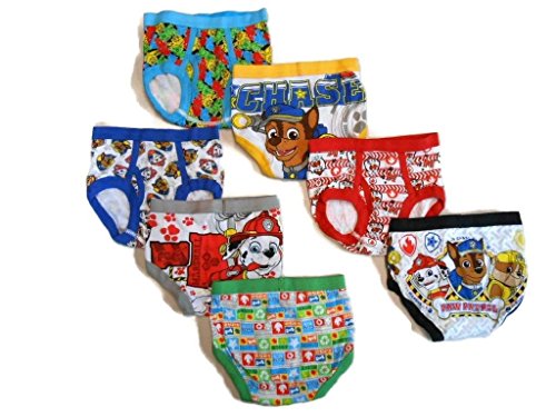 Product Cover Little Boys' Toddler Paw Patrol Brief, Pack of Seven, 2T/3T