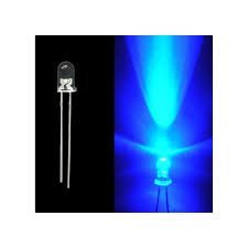 Product Cover BIG FLAME 5mm Blue Clear LED(Light Emitting Diode) -100Pcs