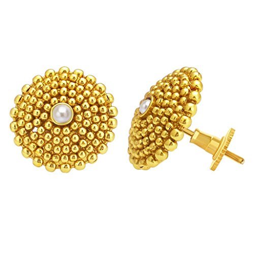 Product Cover Sukkhi Women's Dazzling Gold Plated Earring 0.5