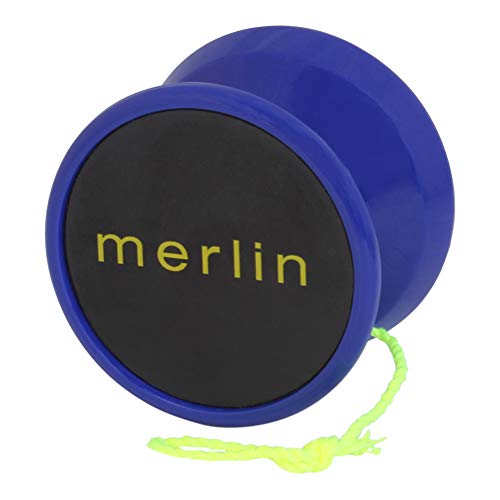 Product Cover Yoyo King Merlin Pro Yoyo with Ball Bearing Axle and Extra String ... (Blue)