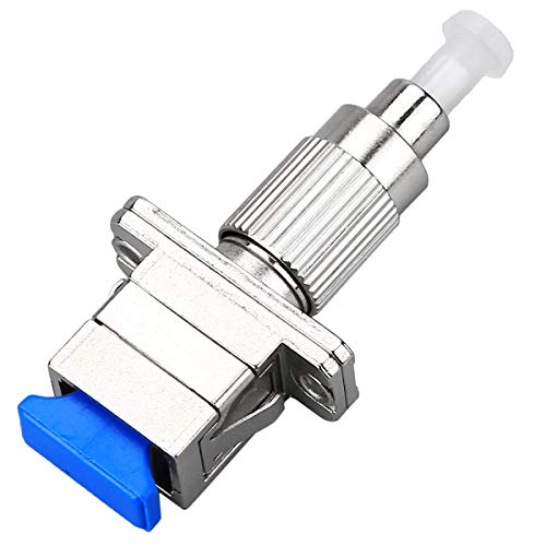 Product Cover FTTH Optical Equipment Tool FC Male to SC Female Hybrid Flange Singlemode 9/125 SM Optical Fiber Adapter Connector for Digital Communication