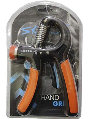 Product Cover Skera K1515110 Adjustable Forearm Exerciser Hand Grip, Men's (Black and Orange)
