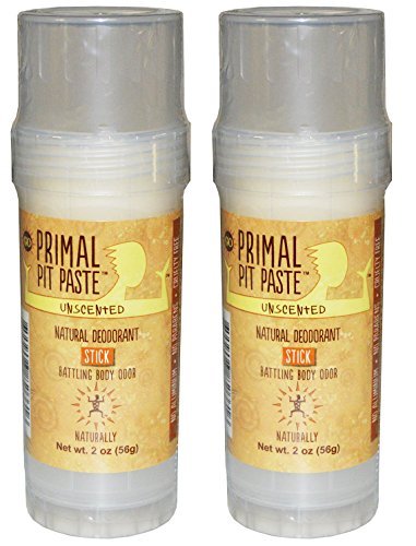 Product Cover Primal Pit Paste Natural Deodorant Unscented Pack of 2