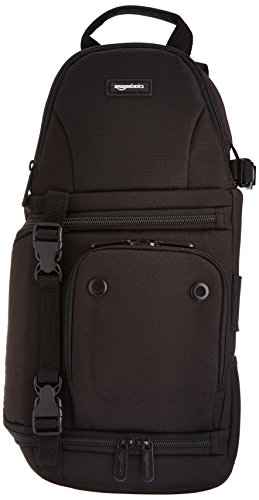 Product Cover AmazonBasics Camera Sling Bag - 8 x 6 x 15 Inches, Black