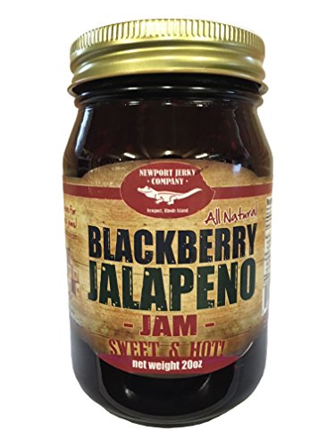 Product Cover Gourmet Blackberry Jalapeno Jam Handcrafted Small Batch (FAT FREE, GLUTEN FREE & ALL NATURAL)