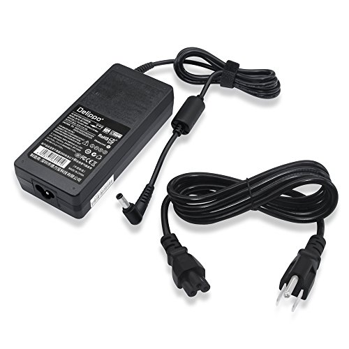 Product Cover Delippo UL Listed 120W 19.5V 6.15A Laptop AC Adapter Charger Compatiable for MSI GP60 GE60 GE62 GE70 GT640 GT725 CX62 GL62 GE70K Z370 for Lenovo Y730 B470 B475 B570 K47 G470 V570 Z570 Y460 Y570 V475