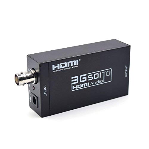 Product Cover SDI to HDMI Converter Adapter Mini 3G HD Sdi Hdmi Adapter for SD-SDI, HD-SDI and 3G-SDI Signals