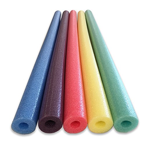 Product Cover Oodles of Noodles Foam Pool Swim Noodles, 52 inch (5 Pack) - multicolored