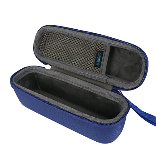 Product Cover co2crea Hard Travel Case for Anker SoundCore 1/2 / Motion B Portable Outdoor Sports Bluetooth Speaker (Blue)