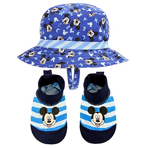 Product Cover Disney Mickey Mouse Sunny Fun Swim Hat and Swim Booties 0-12 Months [5013] Blue