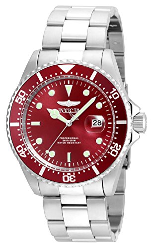 Product Cover Invicta Men's Pro Diver Quartz Diving Watch with Stainless-Steel Strap, Silver, 22 (Model: 22048)