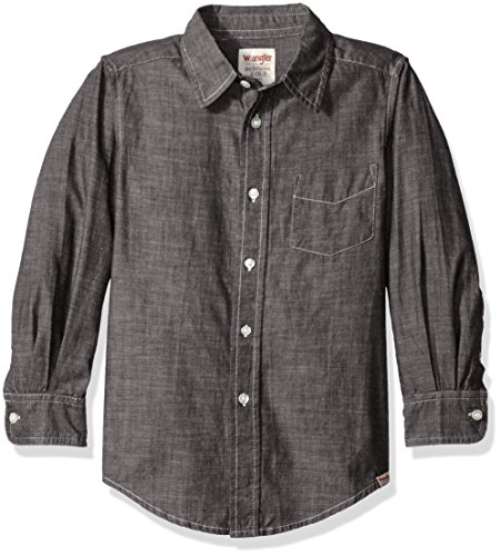 Product Cover Wrangler Authentics Boys' Long Sleeve Woven Shirt