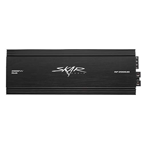 Product Cover Skar Audio RP-2000.1D Monoblock Class D MOSFET Amplifier with Remote Subwoofer Level Control, 2000W