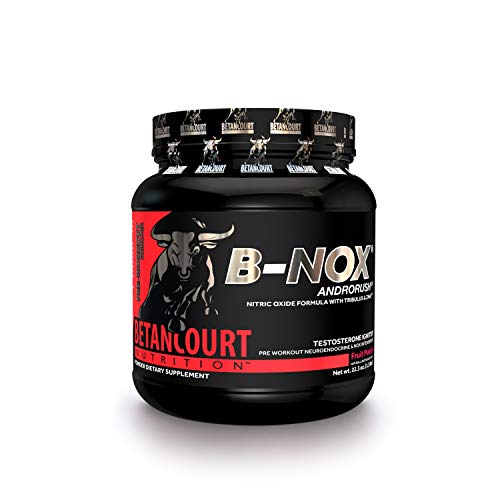 Product Cover Betancourt Nutrition B-Nox Androrush Pre-Workout, Fruit Punch, 22.3 Ounce
