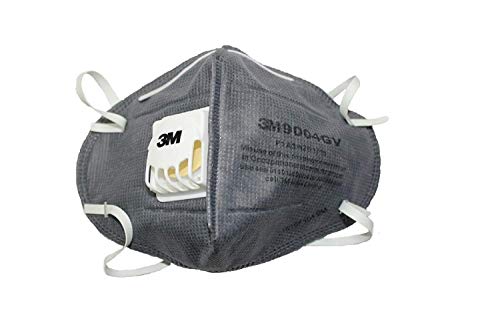 Product Cover 3M 9004GV Anti Pollution Mask, Pack of 5, Grey