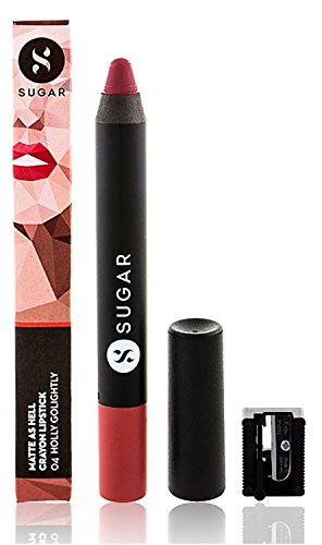 Product Cover SUGAR Matte As Hell Crayon Lipstick, 04 Holly Golightly (Nude)