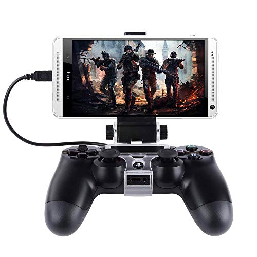 Product Cover SUNKY PS4 Slim Pro Controller Android Phone Clip, 180 Degree Gaming Holder Mount Stand Bracket for Playstation 4 Slim Pro Dualshock Console - 6 inch Samsung Galaxy S8 Plus S7 S6 Edge Plus Note 8 5