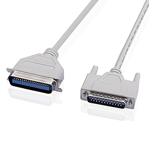 Product Cover SIENOC DB25 Male to Centronics 36 Female Parallel Printer Cable IEEE1284 LPT Parallel Printer (9ft 2.7m)