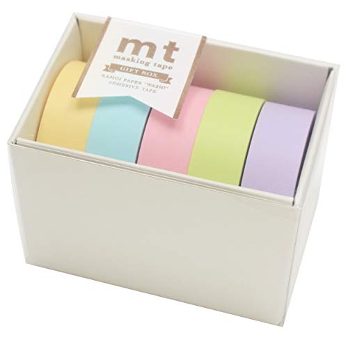 Product Cover MT Japanese Washi Masking Tape Gift box pastel 2 Tape Set MT05G007