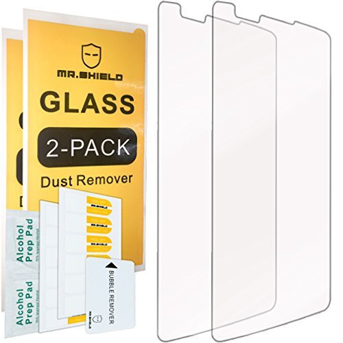 Product Cover [2-Pack]-Mr.Shield for LG Phoenix 2 [Tempered Glass] Screen Protector with Lifetime Replacement
