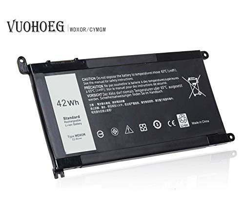 Product Cover WDXOR WDX0R New Laptop Battery for Dell Inspiron 13 5368 5378 5379 7368 7378; Inspiron 14-7460 15 5565 5567 5568 5578 7560 7570 7579 7569 P58F; Inspiron 17 5765 5767;P/N:FC92N 3CRH3 T2JX4 CYMGM