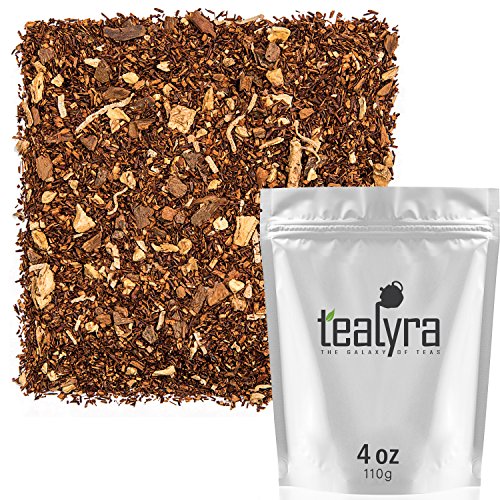 Product Cover Tealyra - Rooibos Coconut Vanilla Chai - Ginger and Cinnamon with Red Bush Rooibos Herbal Loose Leaf Tea - Antioxidants Rich - Caffeine-Free - 110g (4-ounce)